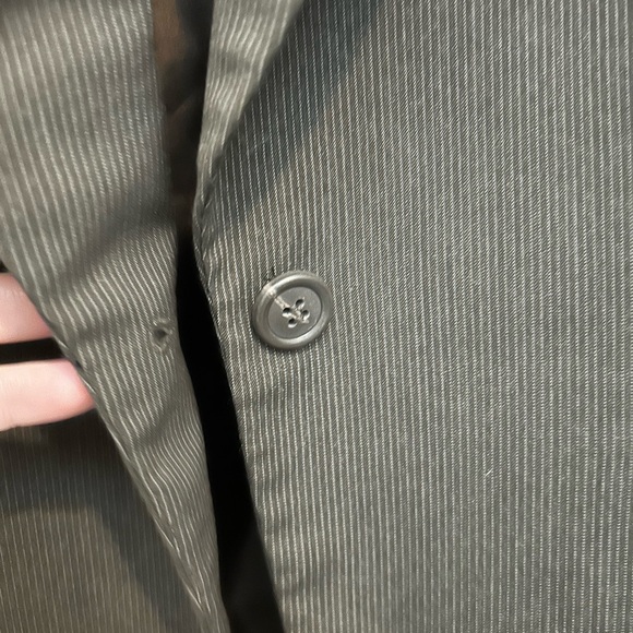 Antonio Melani Brown Pinstripe Blazer - Picture 2 of 5